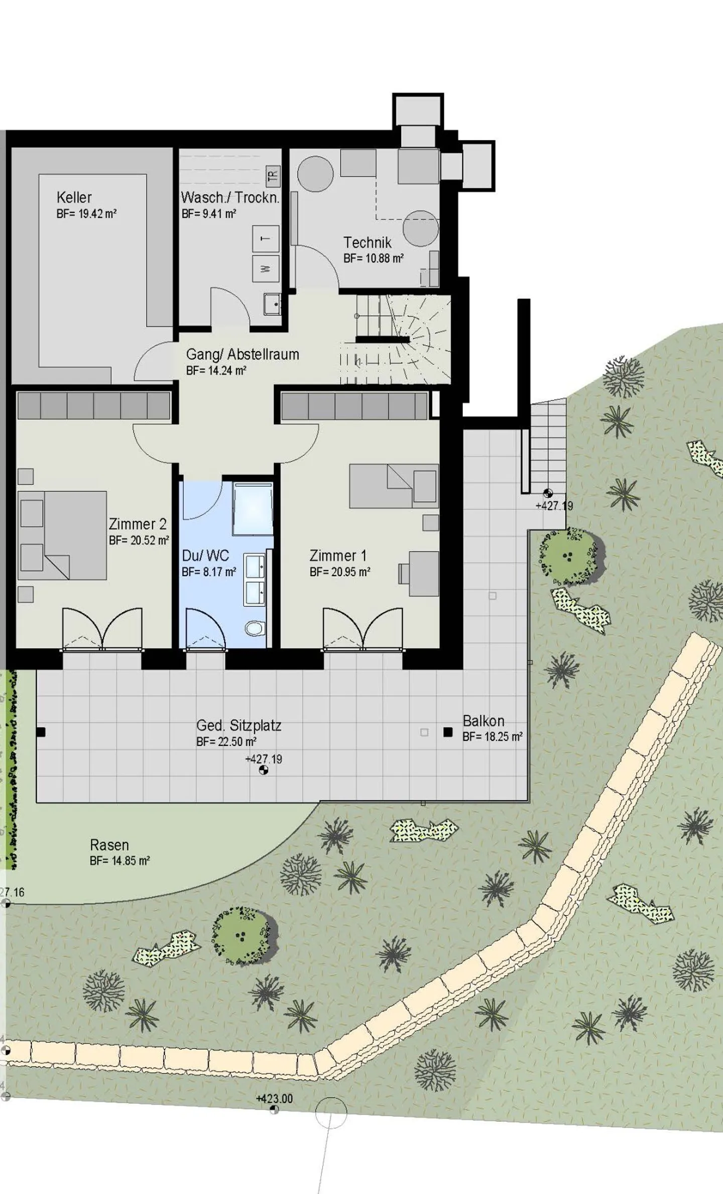 Modernes Haus mit Panoramablick - Foto 3 von 14