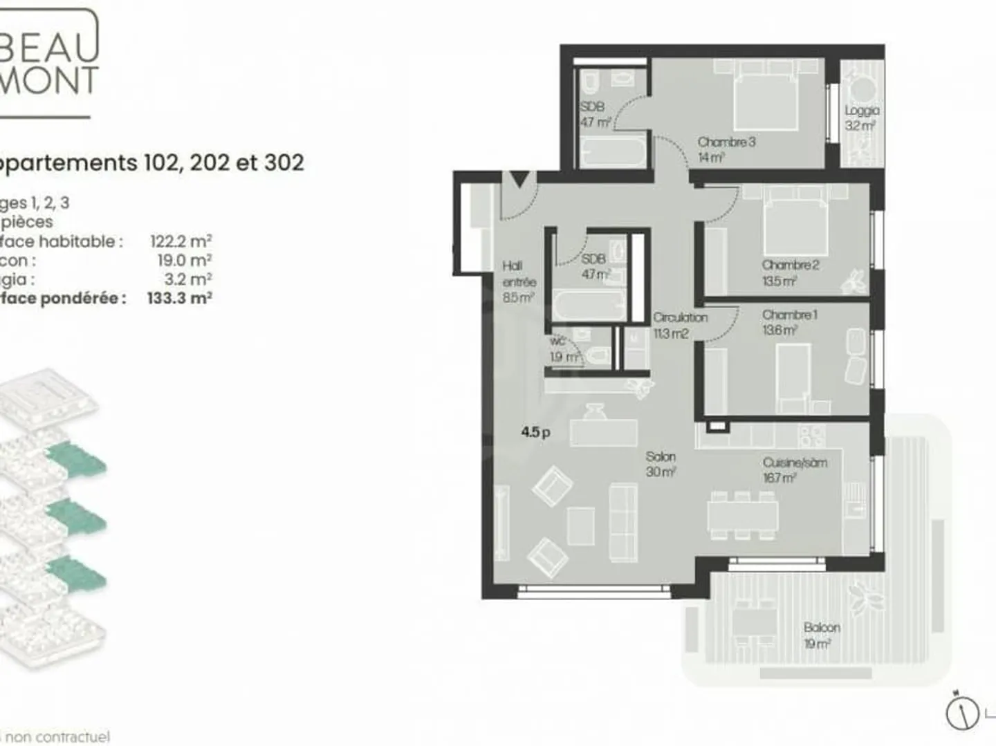New 4.5-room apartment on the 1st floor - Photo 11 of 11