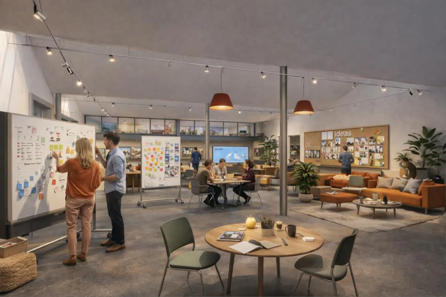 Spazio commerciale versatile con ampia hall a shed (340m²) e ufficio... - Foto 2 di 11