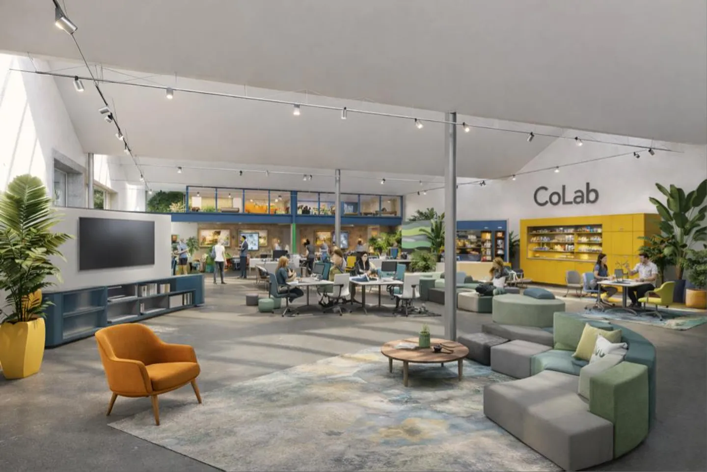 Spazio commerciale versatile con ampia hall a shed (340m²) e ufficio... - Foto 5 di 11