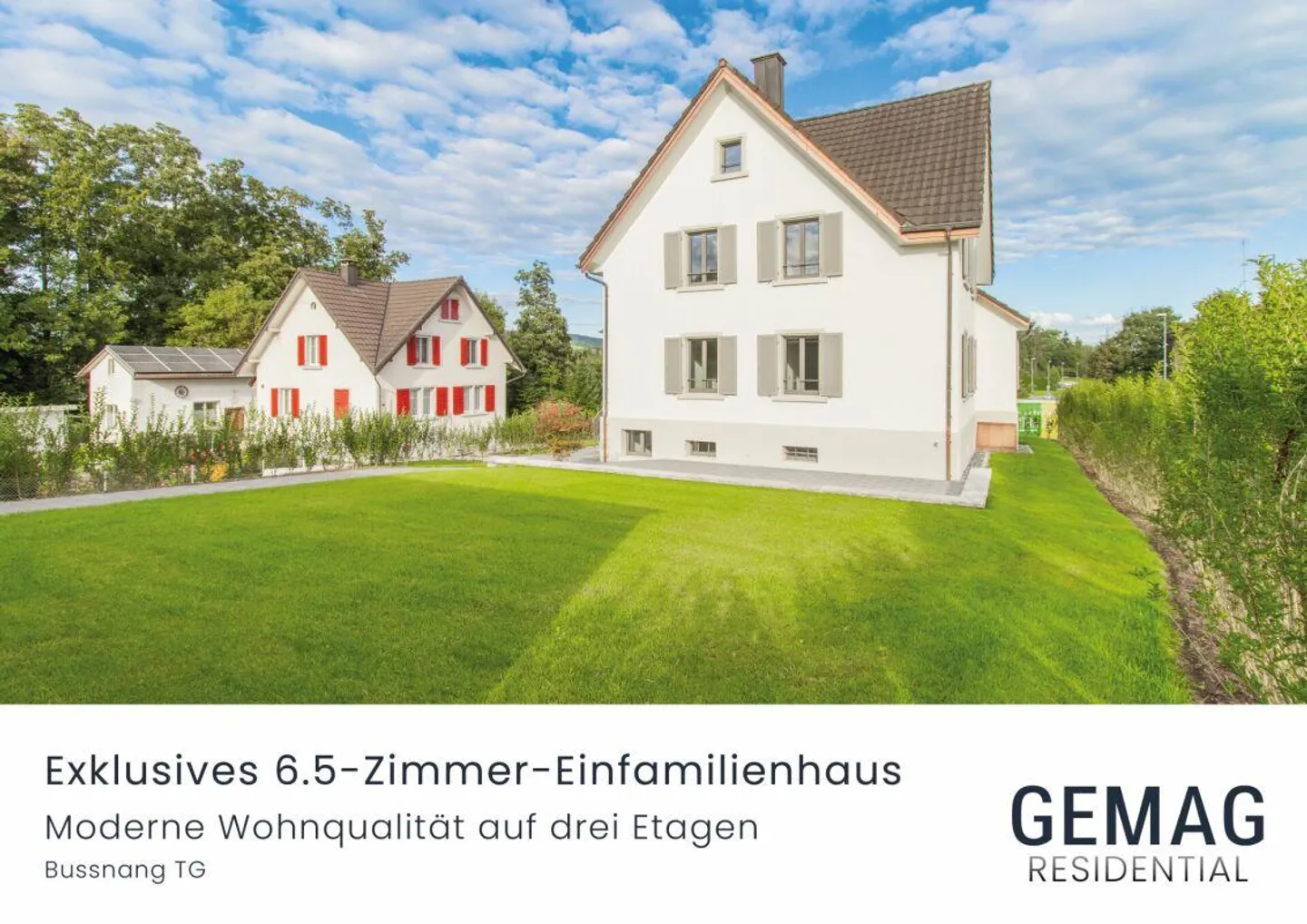 Freistehendes 6.5-Zimmer-Einfamilienhaus - Foto 1 von 13