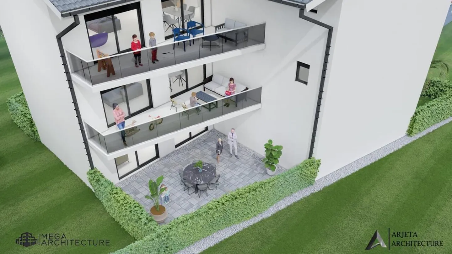 Building of 3 apartments in co-ownership - Photo 3 of 13