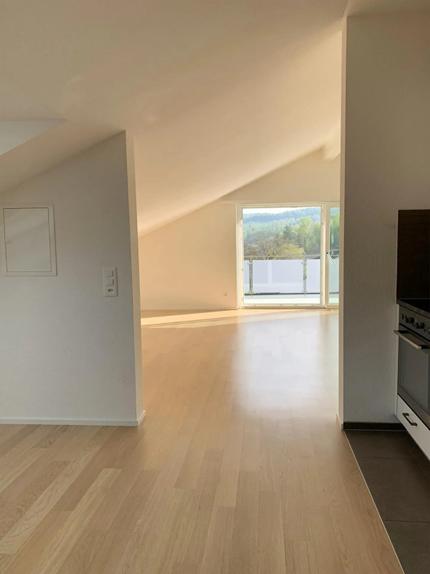Moderno appartamento singolo con grande balcone nel verde - Foto 7 di 9