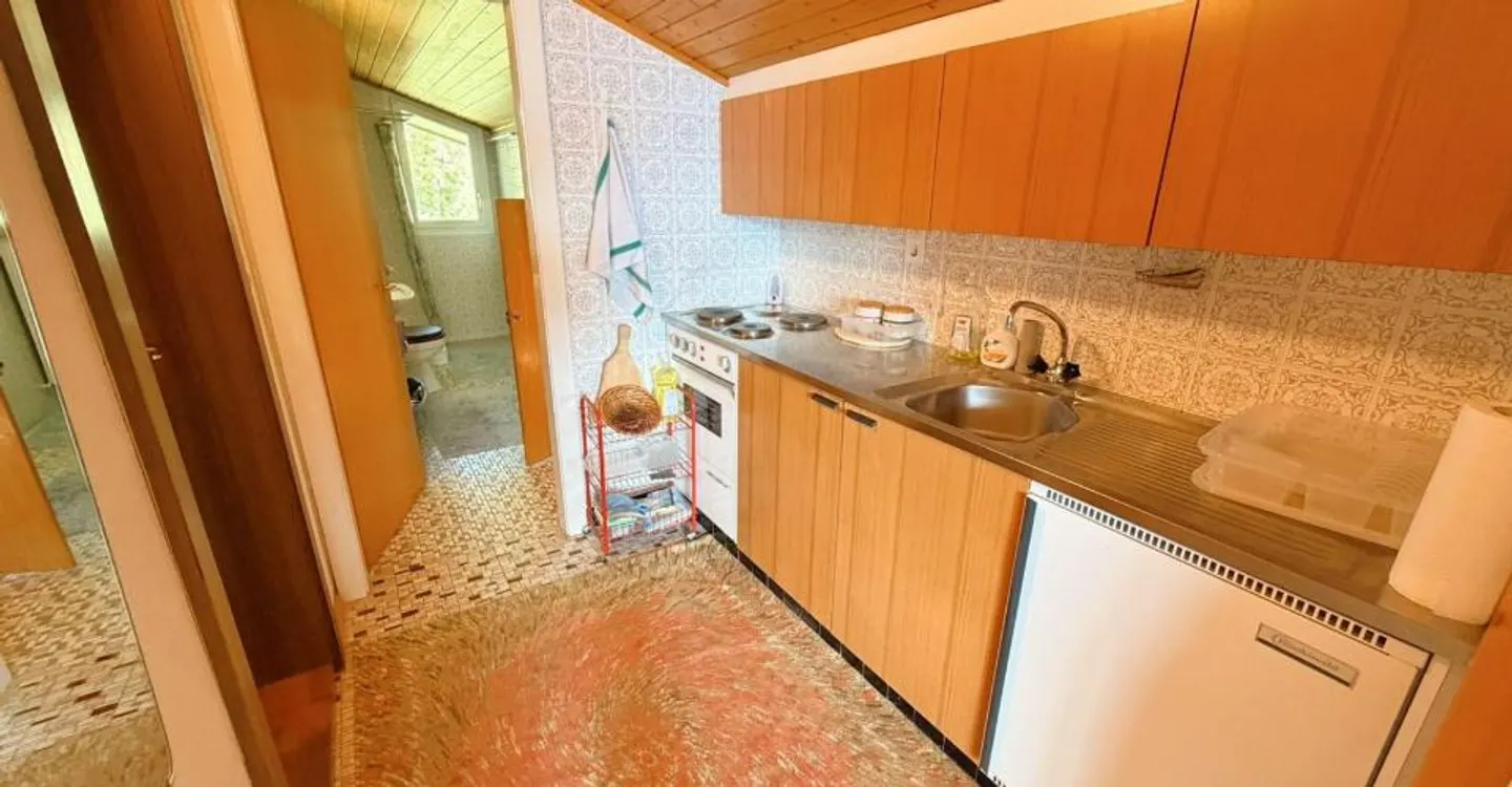 ATTICO! Spazioso e luminoso appartamento 1.5 ristrutturato - Vista straordinaria - Ben posizionato - Luogo molto tranquillo - Foto 8 di 14