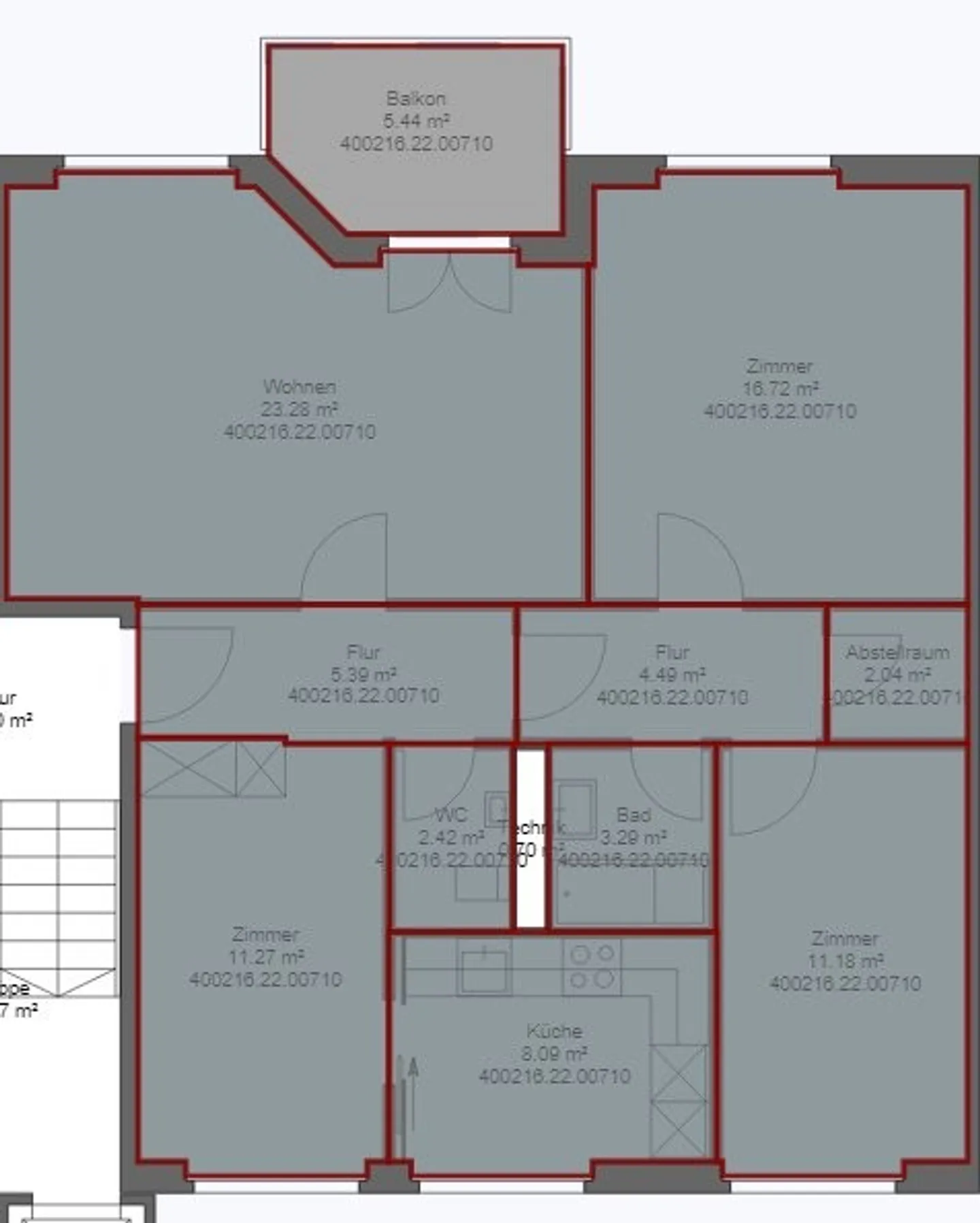 Appartamento 3.5 stanze - Foto 12 di 12