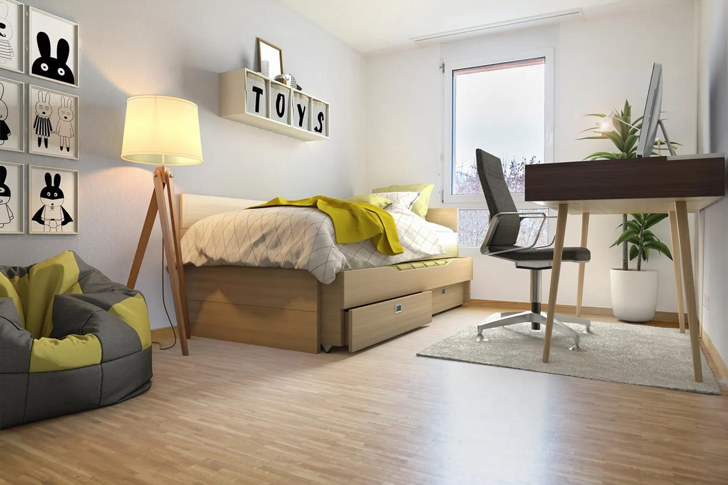 Adorable 2,5-Zimmer-Wohnung im Stadtzentrum von Bulle! - Foto 3 von 7