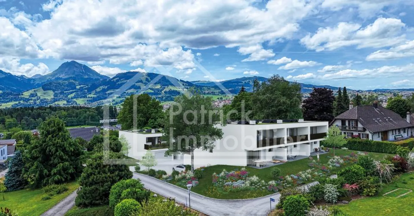 Villas contemporaines à Bulle - Photo 1 sur 11