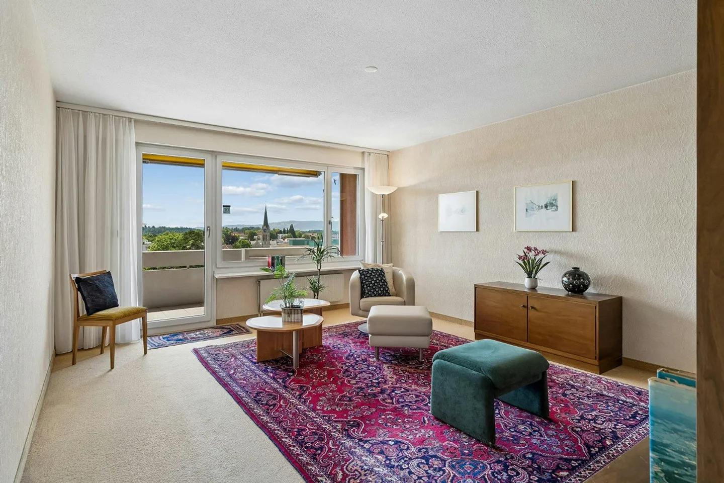 Au-dessus des toits de Wetzikon - Appartement 3½ pièces avec vue dégagée - Photo 5 sur 12