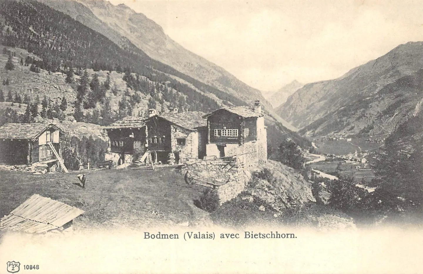 Maison rustique du Valais dans le hameau de Bodmen à Saas-Fee - Photo 1 sur 21