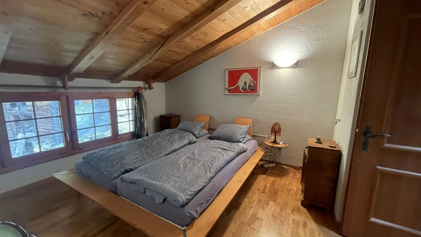 Maison rustique du Valais dans le hameau de Bodmen à Saas-Fee - Photo 10 sur 21