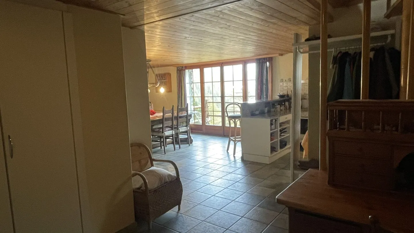 Maison rustique du Valais dans le hameau de Bodmen à Saas-Fee - Photo 16 sur 21