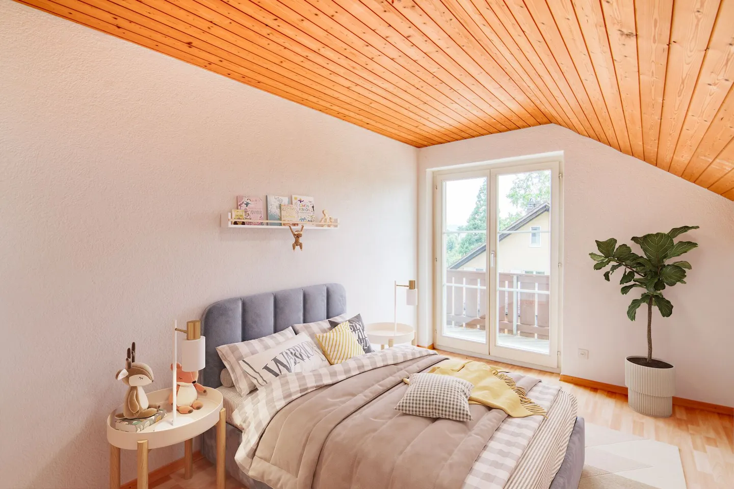 5.5-Room Single-Family House in Seeland: Living for around CHF 740 Mortgage Interest per Month! - Photo 14 of 33