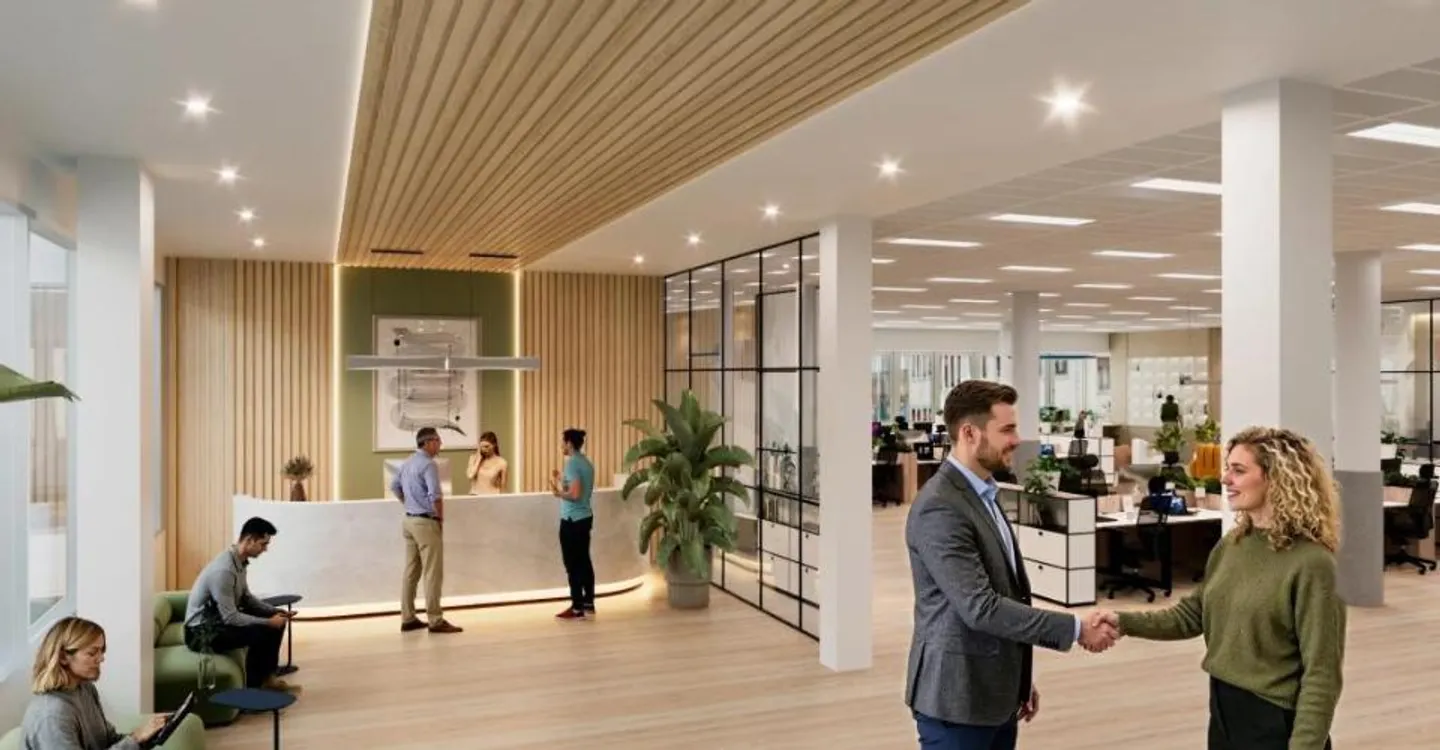 Verwaltungsflächen in einem vollständig renovierten Gebäude - Foto 1 von 5