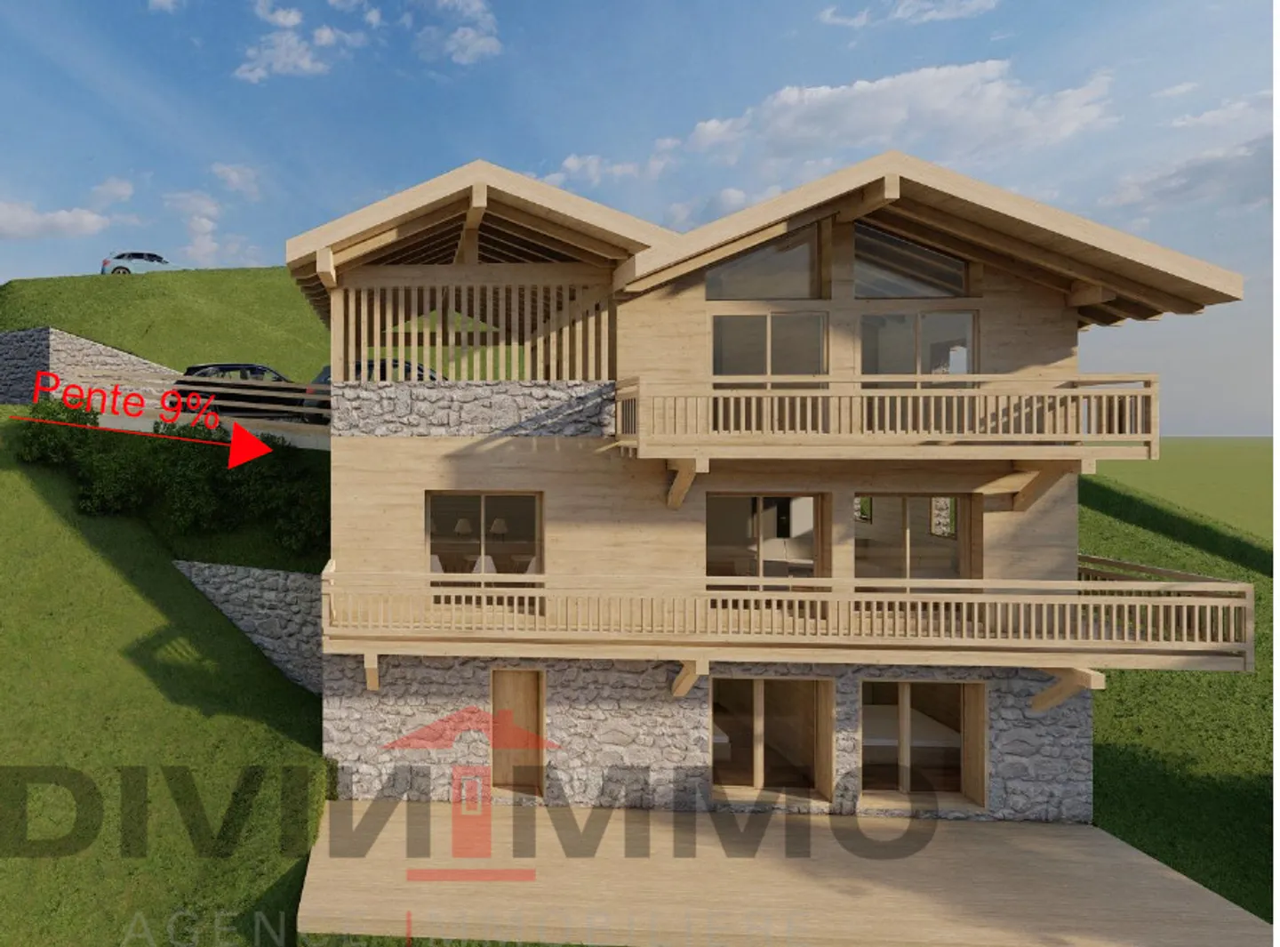 Chalet 5.5 rooms - Photo 1 of 4