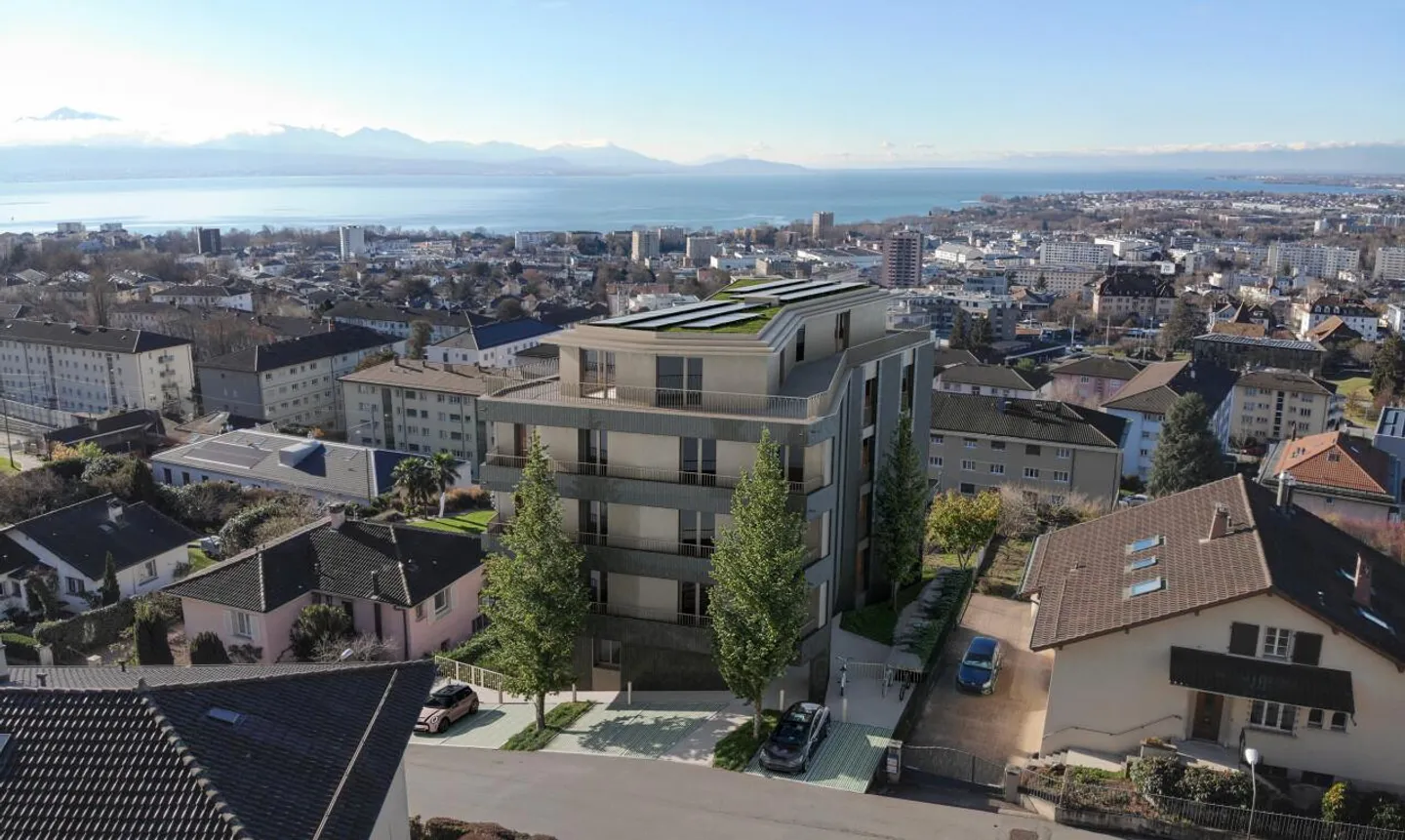 Ideale Wohnumgebung helles Apartment mit großzügigen Volumen - Foto 1 von 10