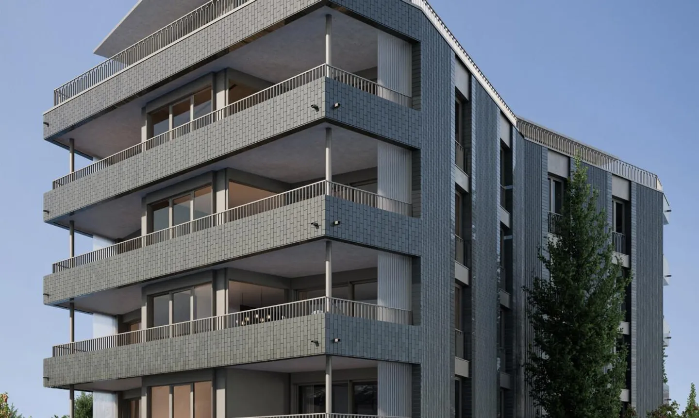 Ideale Wohnumgebung helles Apartment mit großzügigen Volumen - Foto 5 von 10