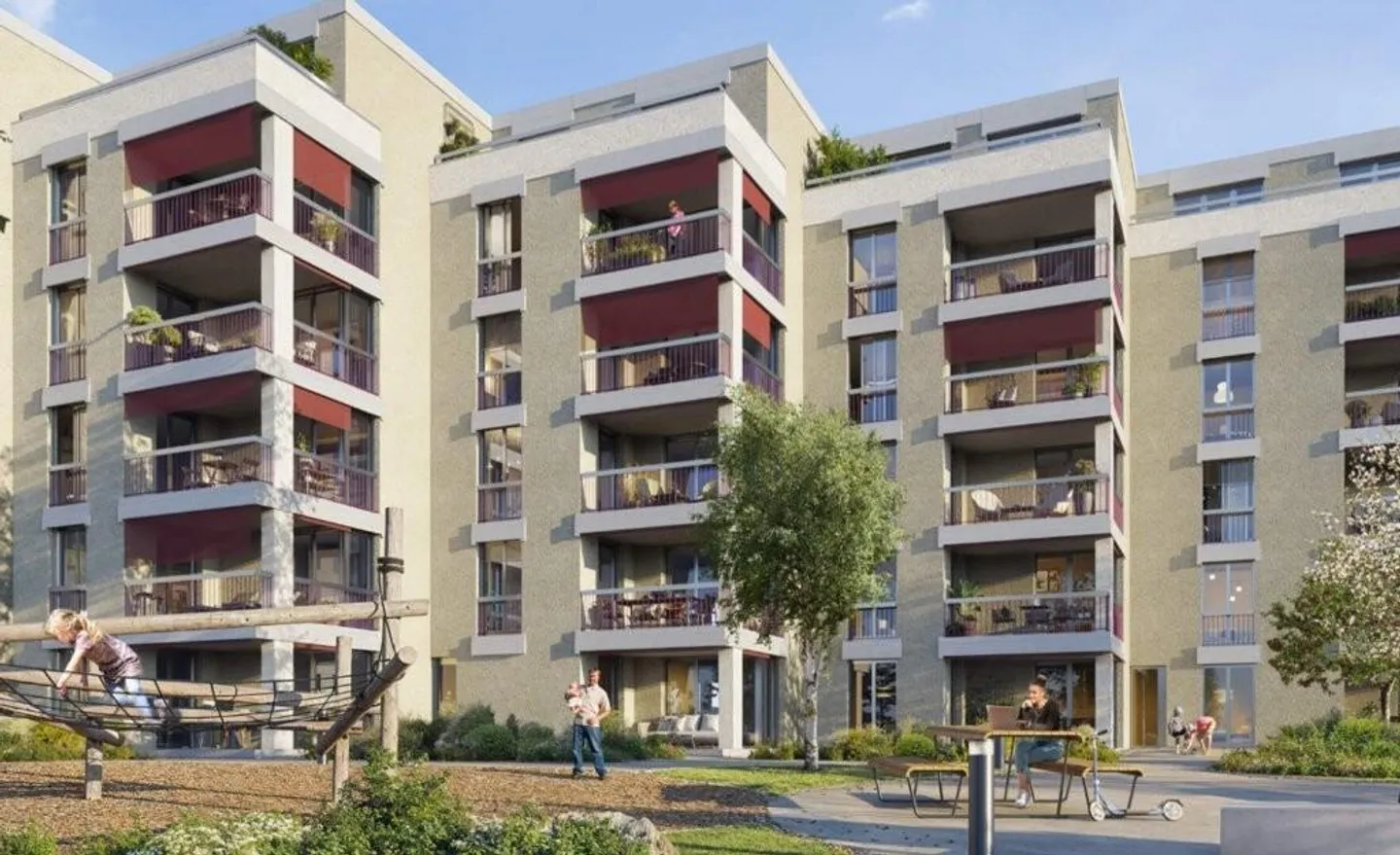 Appartamento nuovo attraente nella migliore posizione direttamente sulla Glatt - Foto 1 di 8