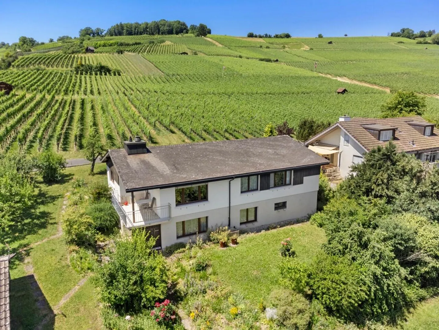 Casa con grande giardino e vista unica in posizione top a Hallau - Foto 1 di 21