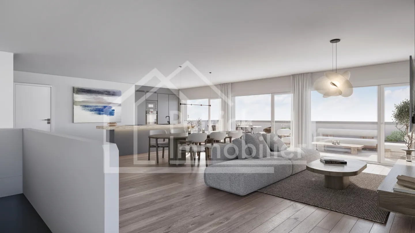 Lot A2 - 4.5 Room Duplex Apartment with Terrace - Photo 1 of 8