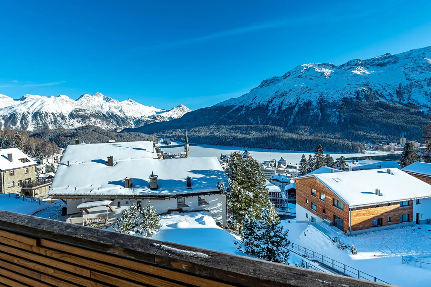 St. Moritz : Chesa Sylvestris (Résidence secondaire) : Rêve de vie avec vue sur le lac - Photo 1 sur 7
