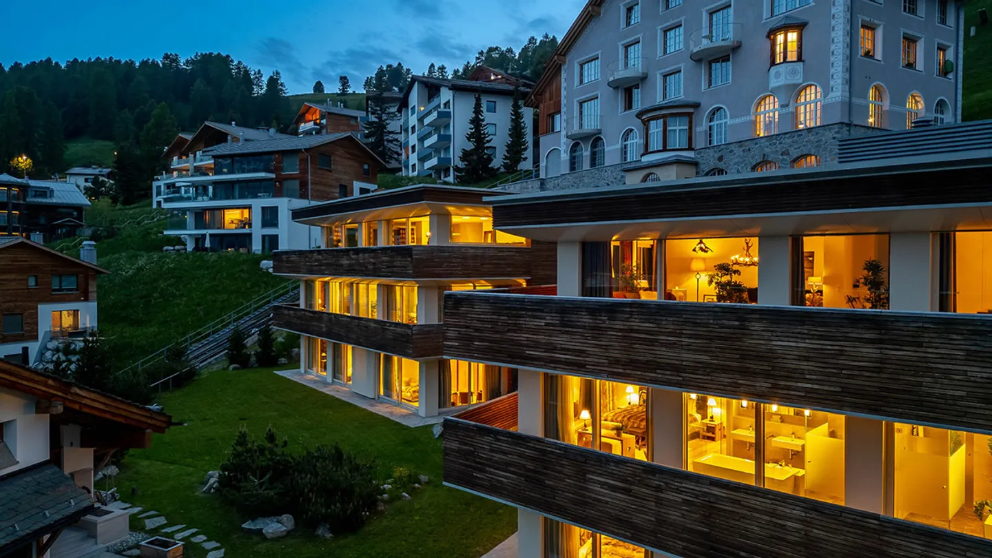 St. Moritz : Chesa Sylvestris (Résidence secondaire) : Rêve de vie avec vue sur le lac - Photo 6 sur 7