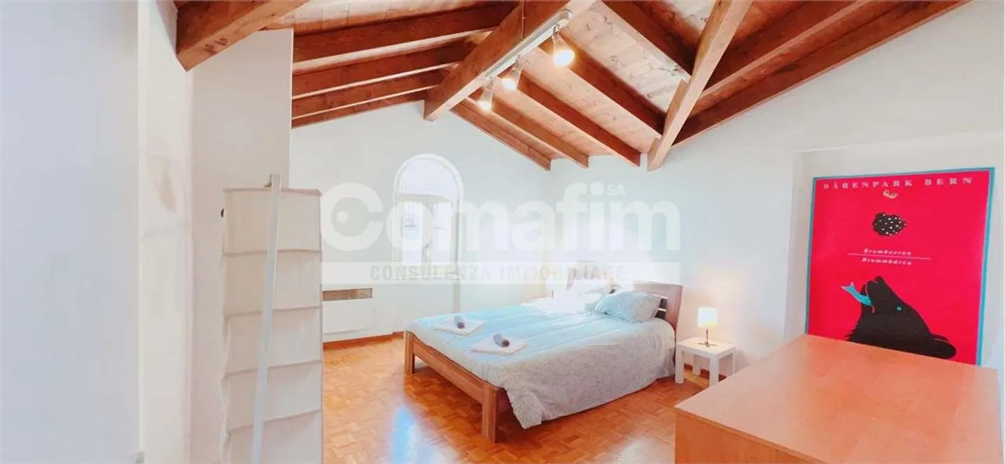 Typisches Tessiner Haus im Kern von Cadro - Foto 11 di 12