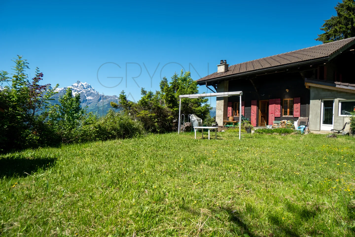 Chalet à Gryon avec vue montagne - Photo 34 sur 43