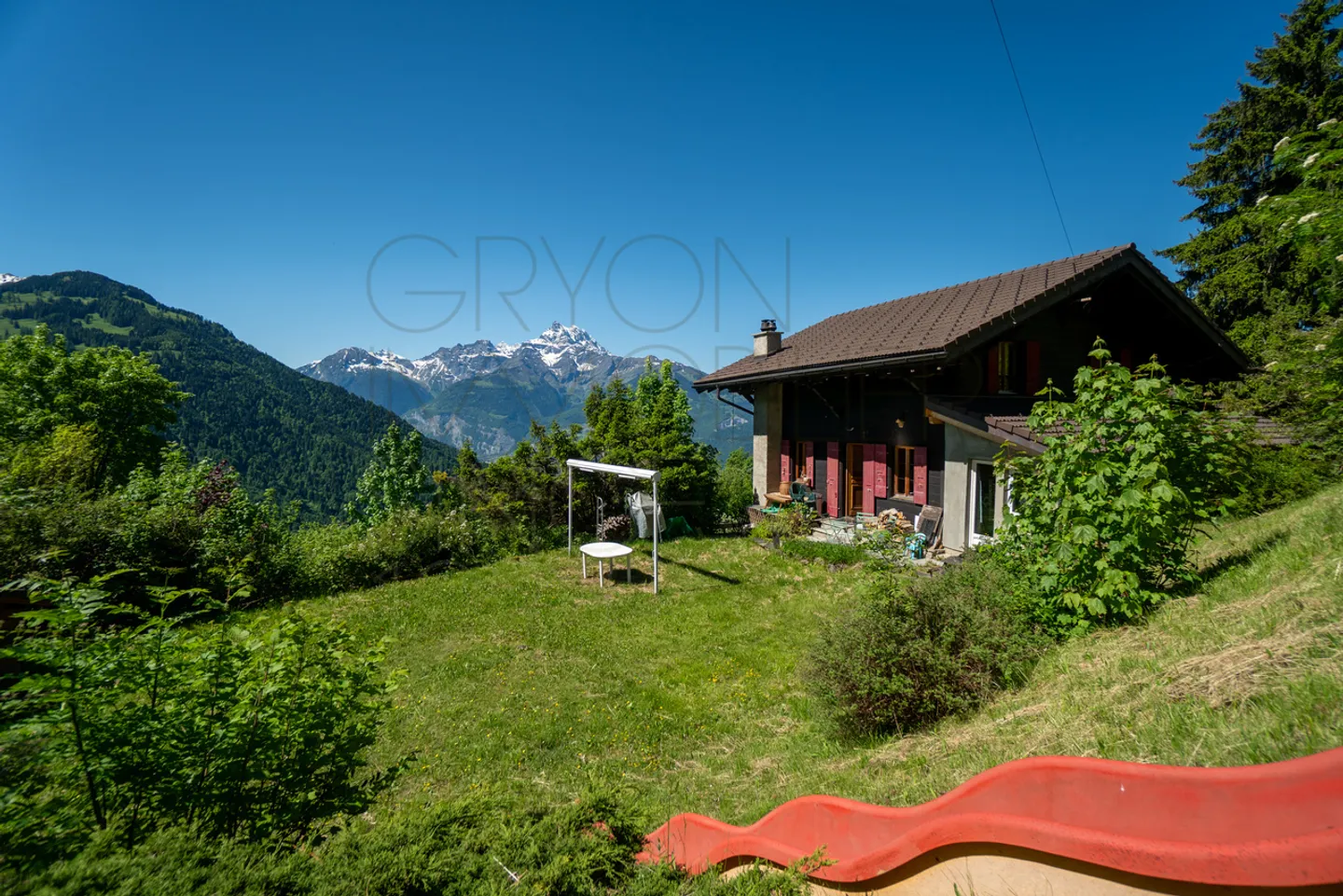 Chalet à Gryon avec vue montagne - Photo 37 sur 43