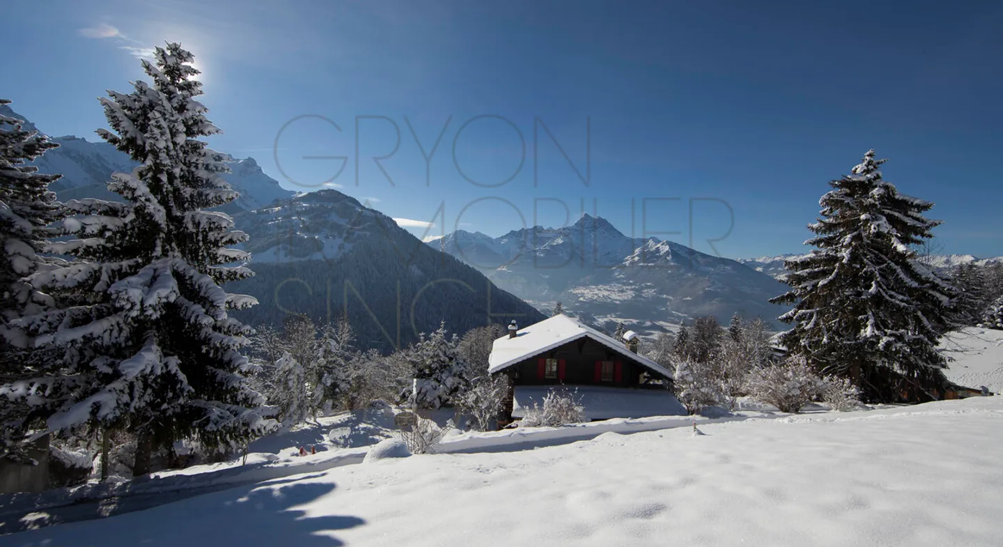 Chalet à Gryon avec vue montagne - Photo 43 sur 43