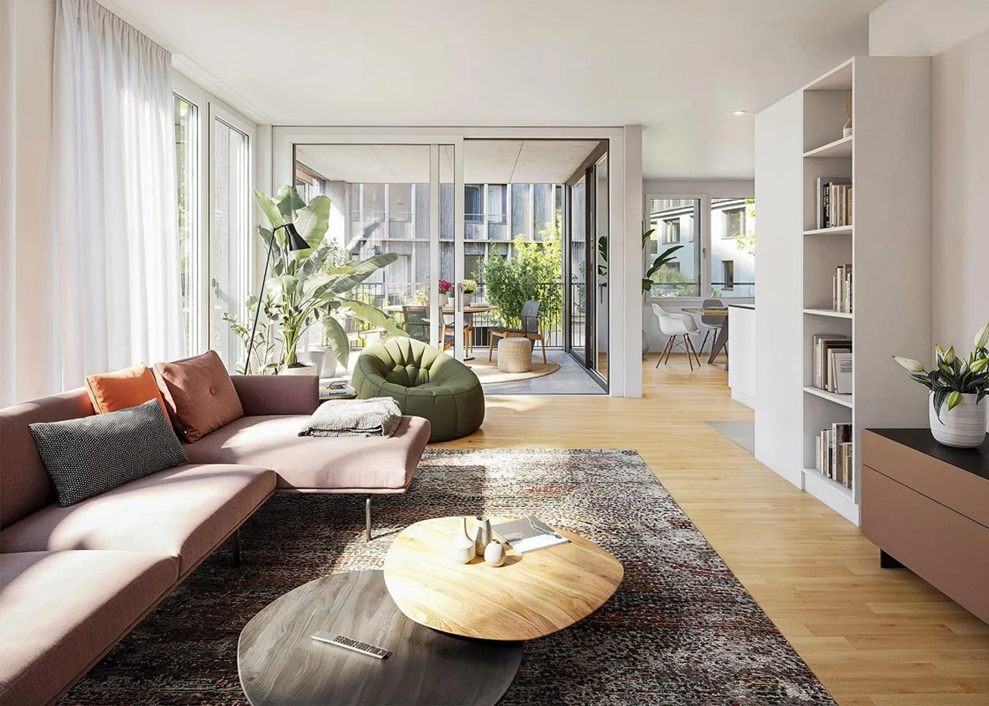 Grosszügige Wohnung mit Seeblick - Foto 1 von 5