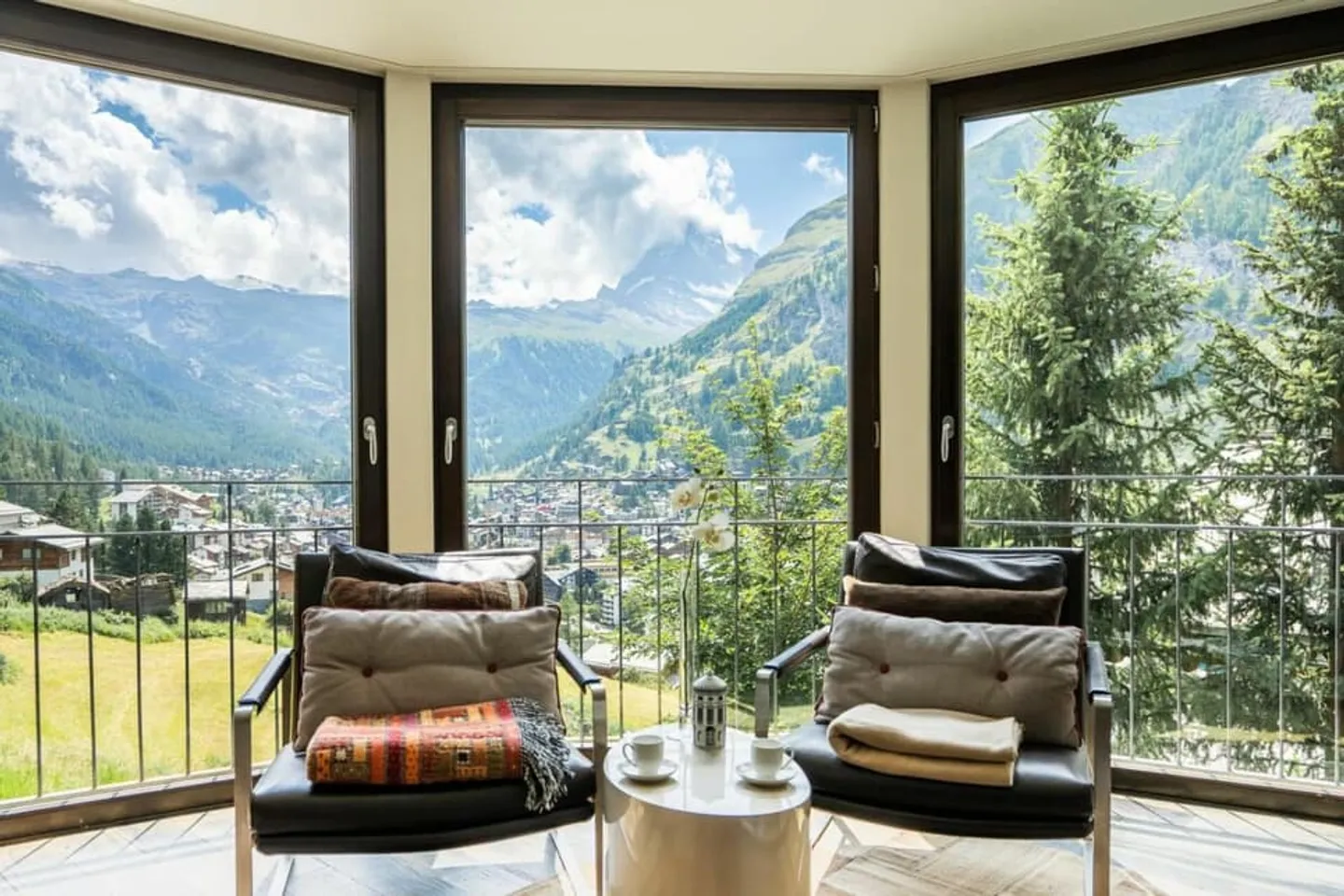 Deuxième maison avec vue - Duplex ski-in de 130 m² à Zermatt - Photo 5 sur 13