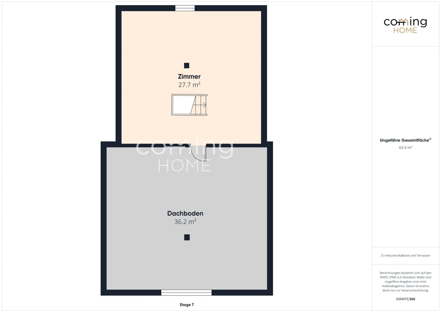 Vivre sous le toit - Appartement de 4,5 pièces à Oensingen avec valeur ajoutée - Photo 15 sur 15