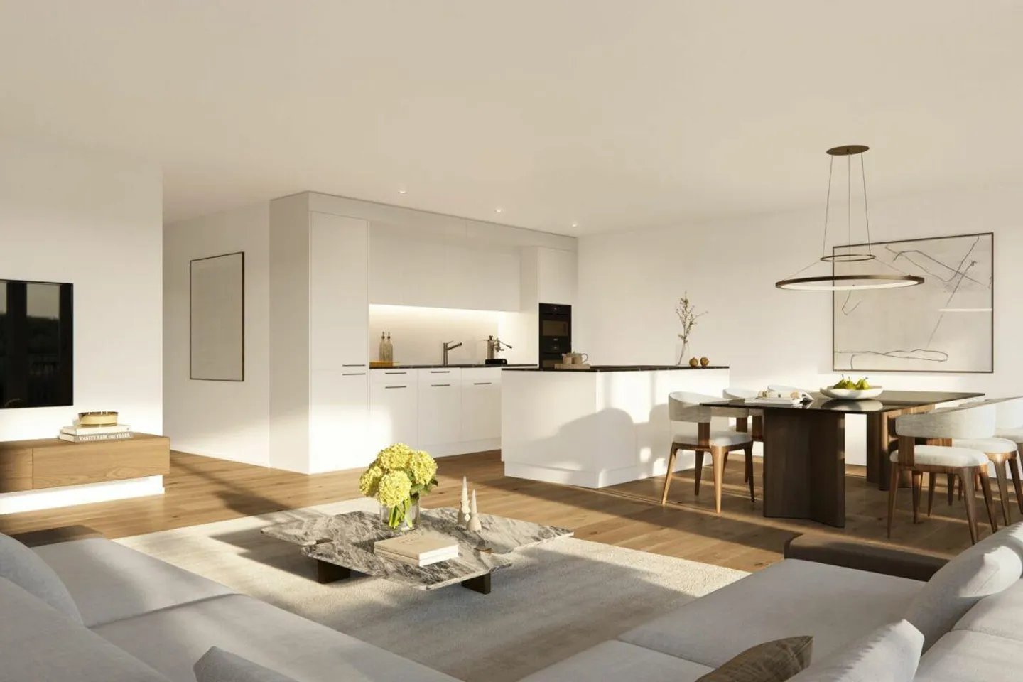 Hofgarten Safenwil - Dernier appartement en attique avec 120m² de surface de terrasse - Photo 3 sur 7