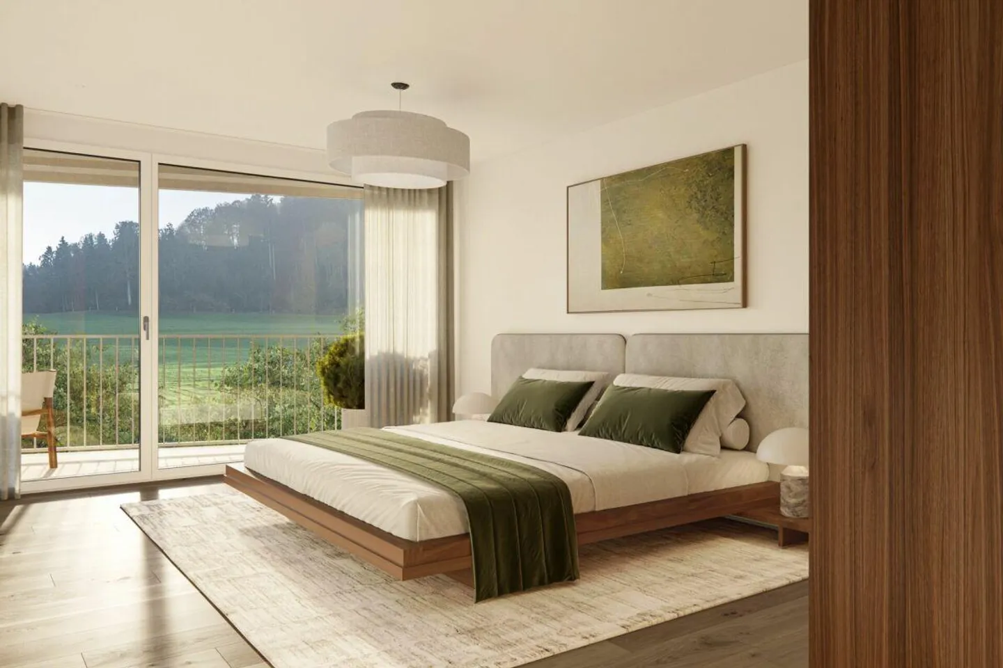 Hofgarten Safenwil - Dernier appartement en attique avec 120m² de surface de terrasse - Photo 6 sur 7