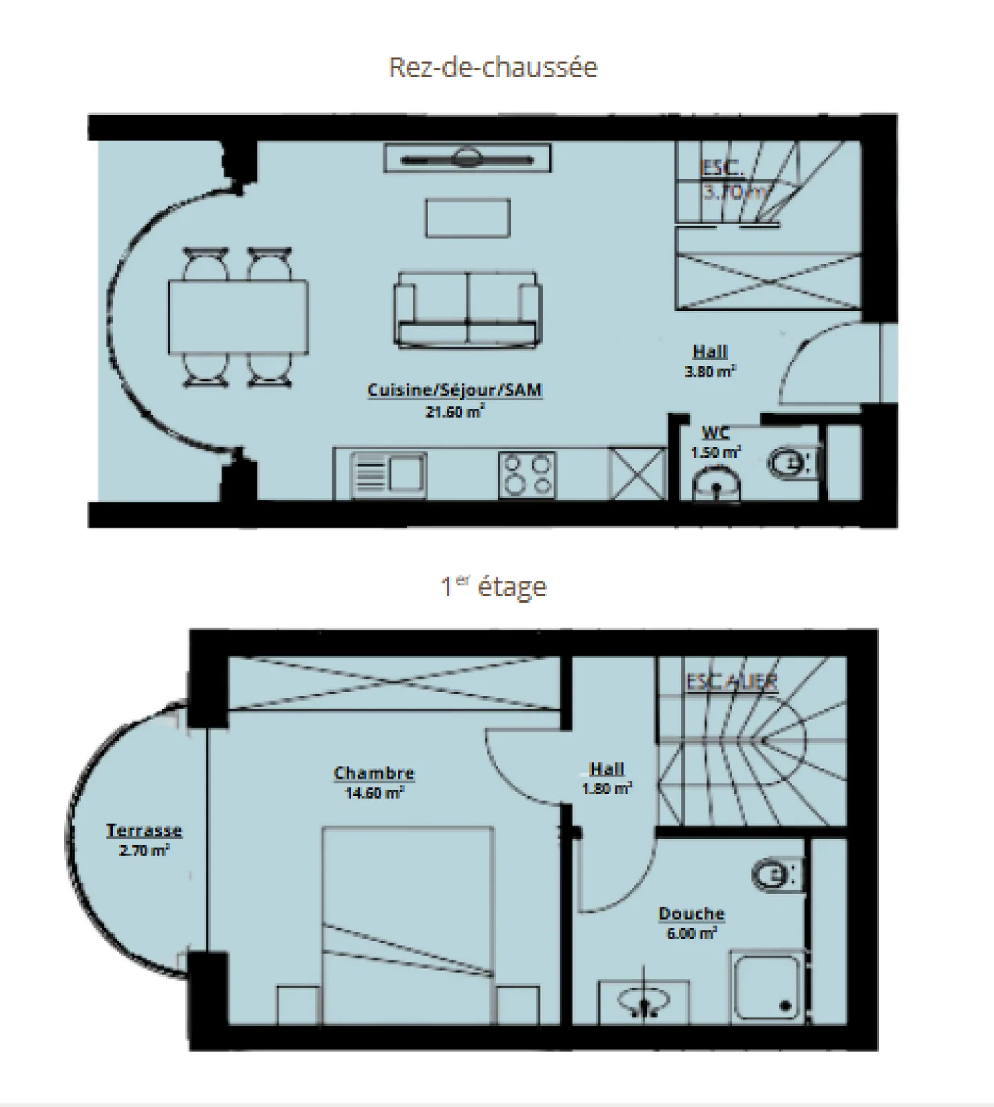 2,5-Zimmer-Duplexwohnung - Foto 8 von 8