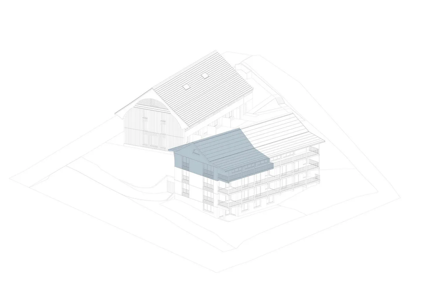 Villigerscheune 5.5 Room Attic Maisonette Apartment - Photo 1 of 10