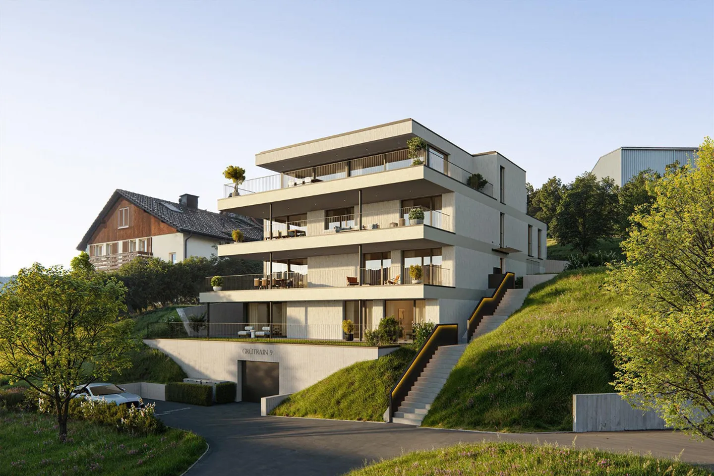 Exklusives Neubauprojekt mit Weitblick - Foto 3 von 5