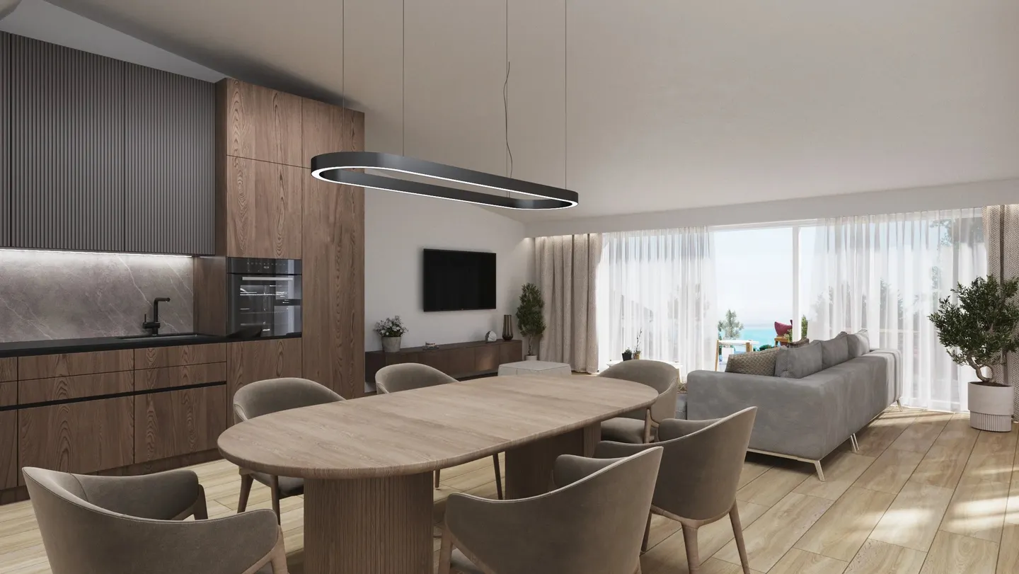 Appartement Contemporain avec Vue sur le Lac - Photo 2 sur 7