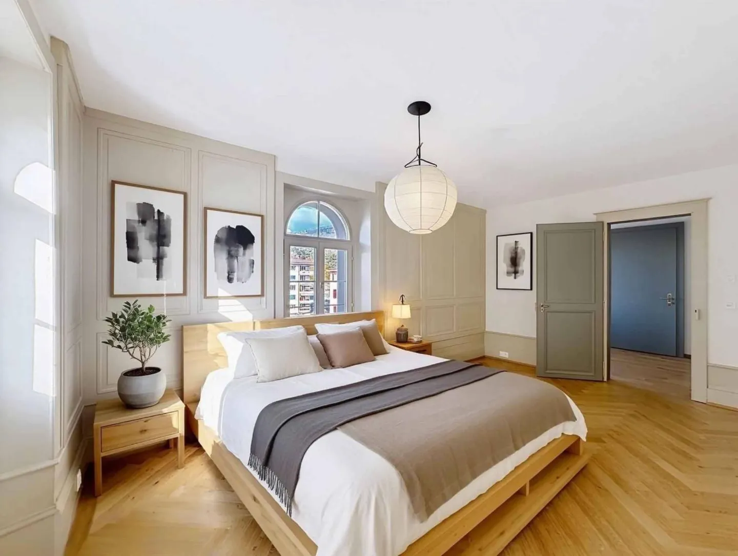 Top Floor - Spacious 3.5 Room 99 m2 + Attic in a Renovated Old Building - Photo 6 of 10