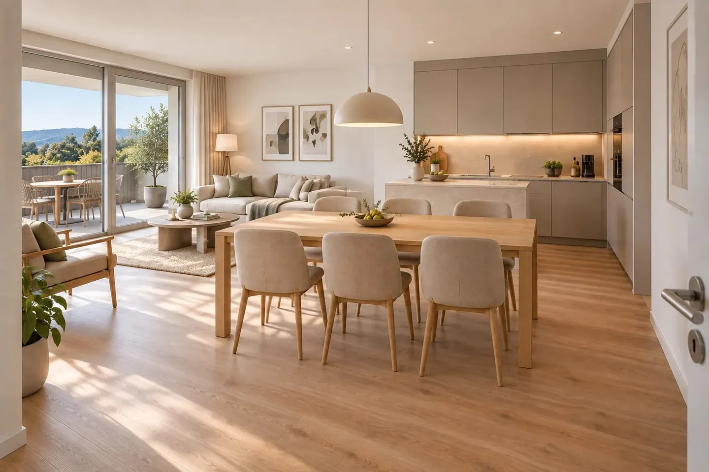 Appartement moderne avec grand balcon - Photo 1 sur 8