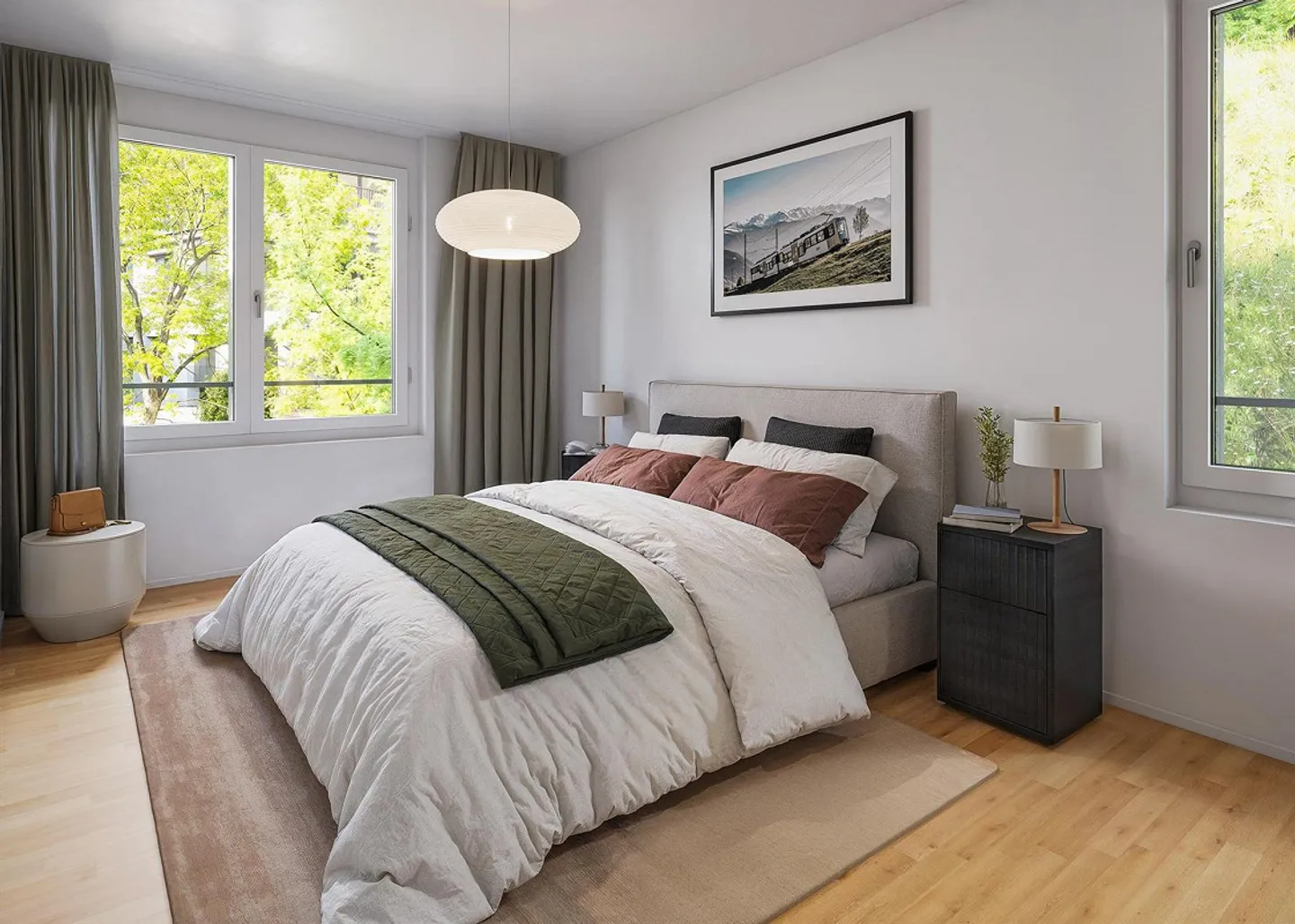 Grosszügige Wohnung mit Seeblick - Foto 3 von 5