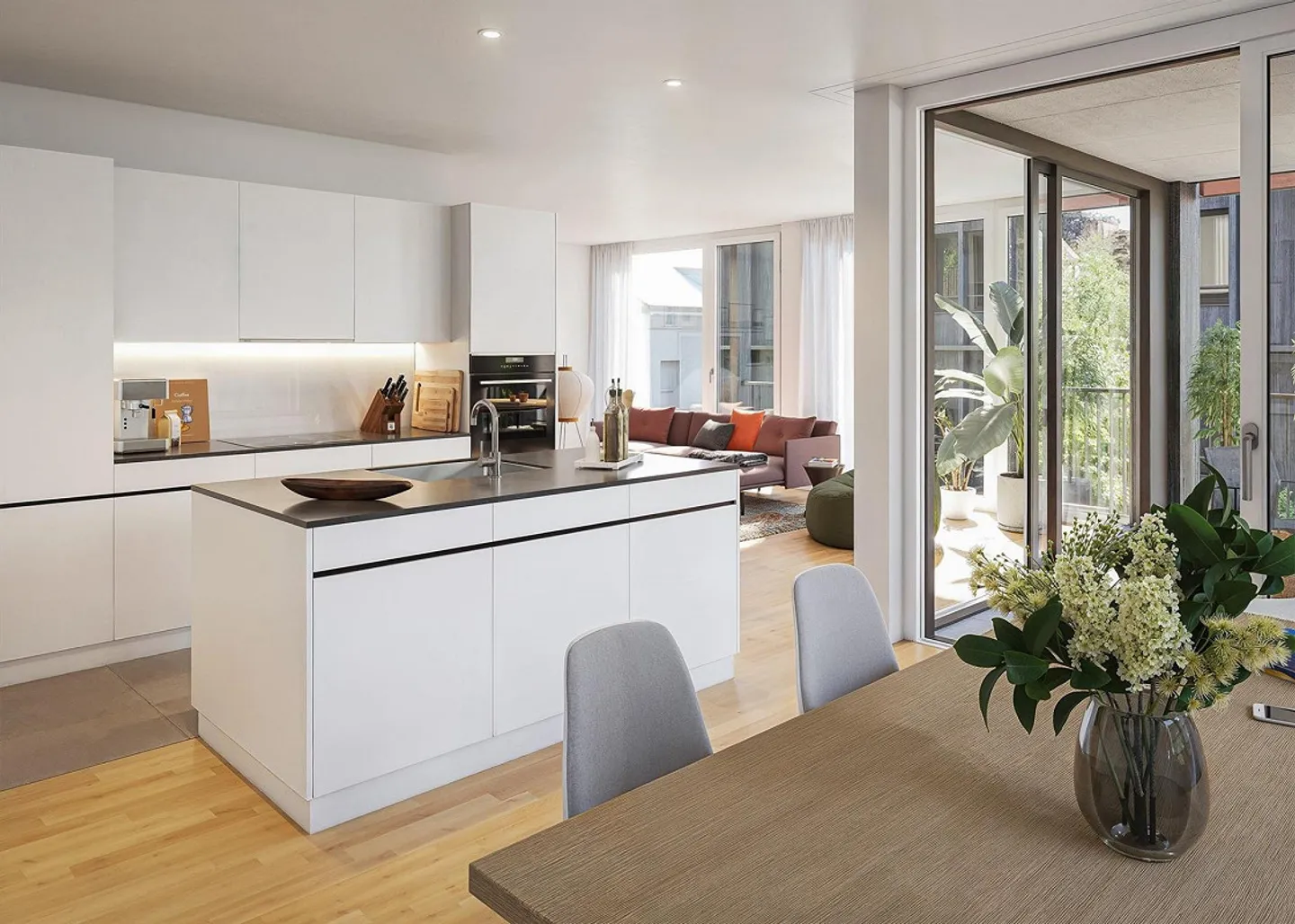 Grosszügige Wohnung mit Seeblick - Foto 4 von 5