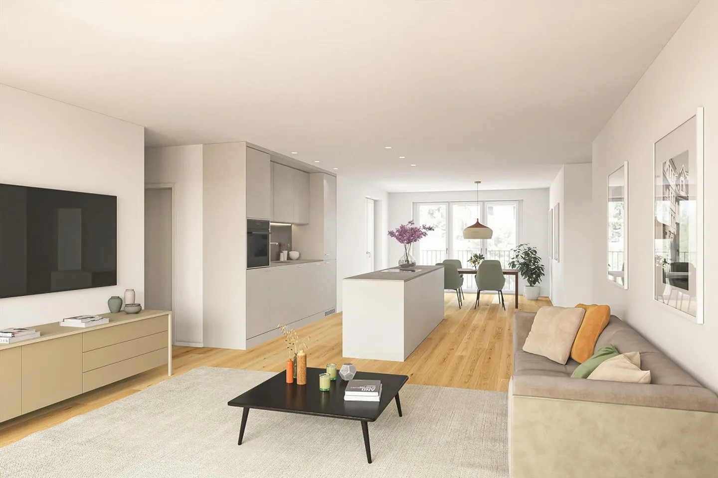 Stylische Neubauwohnung - Foto 1 von 2