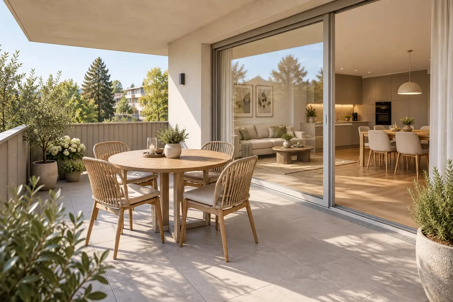 Appartement moderne avec grand balcon - Photo 4 sur 8