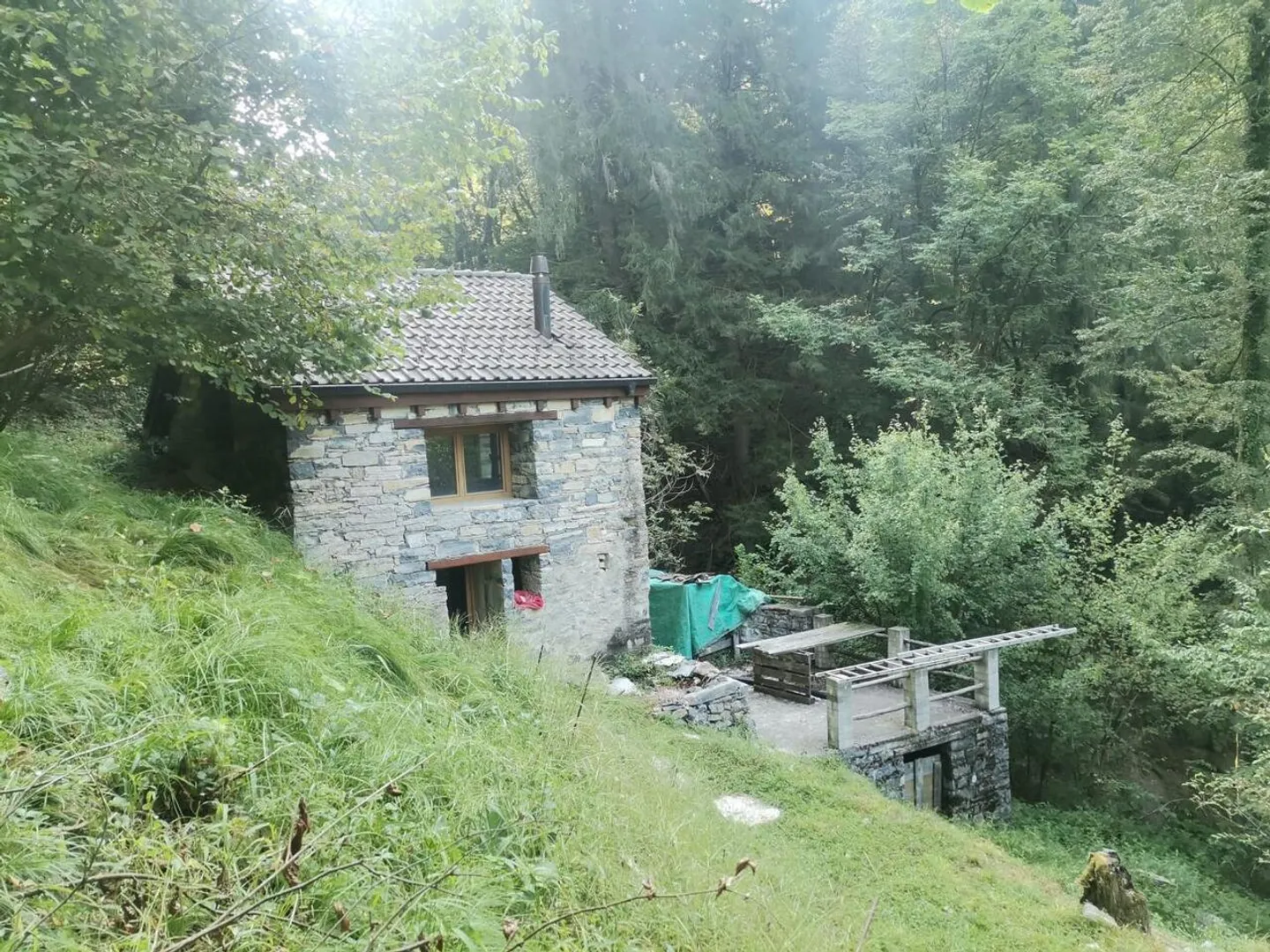 Rustico di 2 locali con terreno ed accesso al fiume - Foto 12 di 13