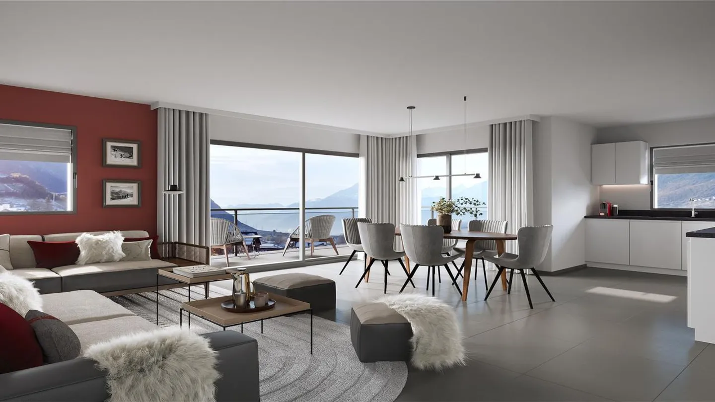 In vendita appartamento 4.5 locali di alto standard a Rechy - Foto 1 di 6