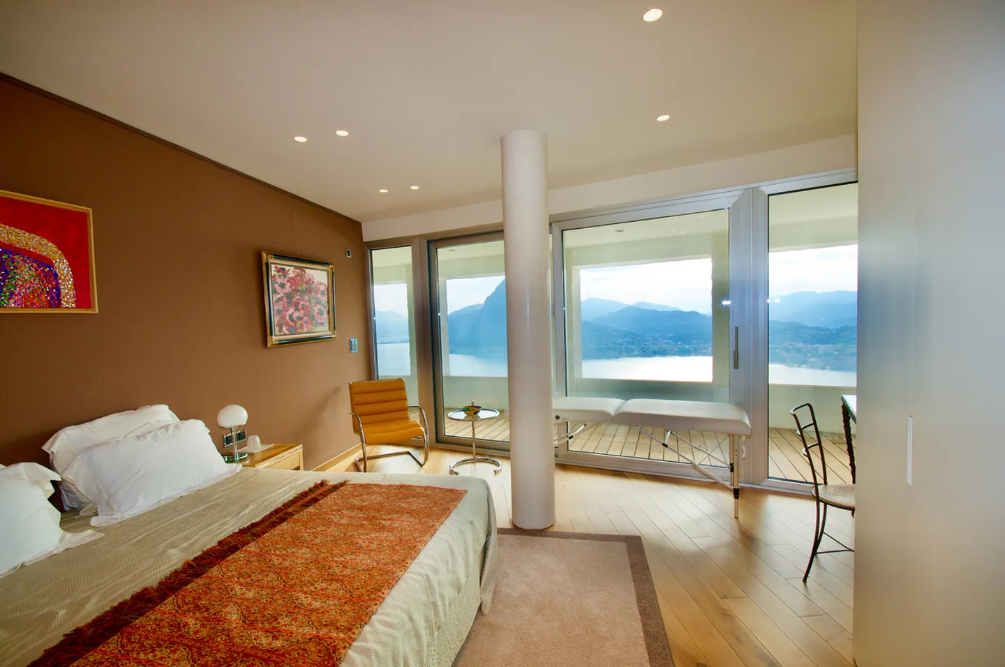 «Modernes Luxus-Duplex-Penthouse mit atemberaubendem Blick auf den Luganersee» - Foto 11 von 18