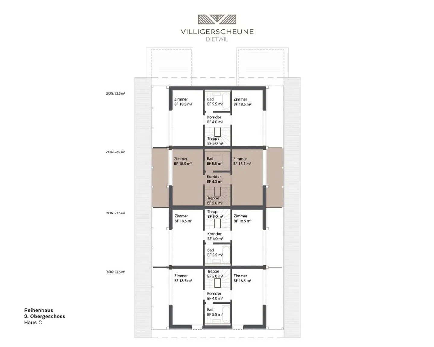 Villigerscheune 6.5 Chambres Maison de Rang Milieu - Nord - Photo 10 sur 13