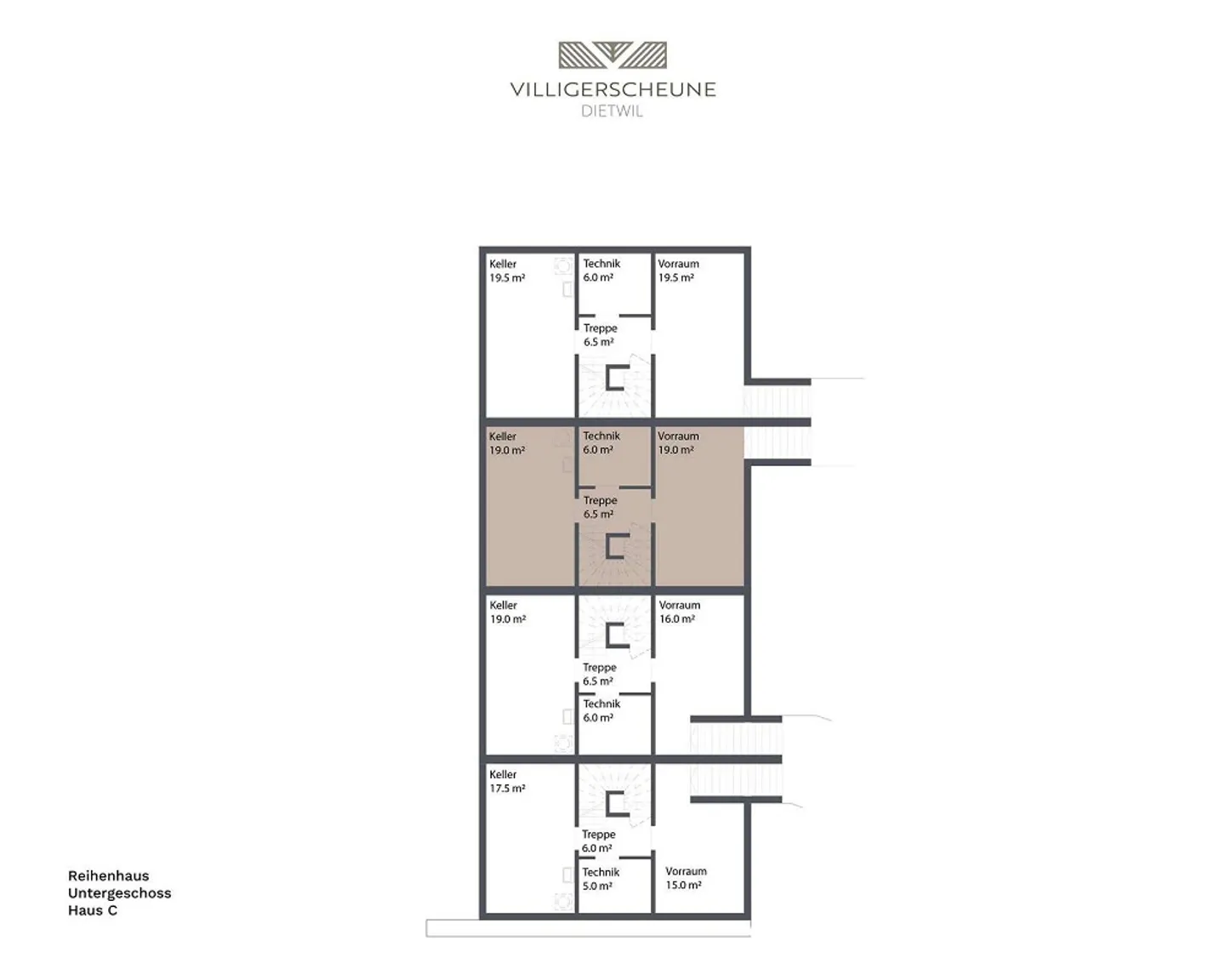 Villigerscheune 6.5 Chambres Maison de Rang Milieu - Nord - Photo 12 sur 13