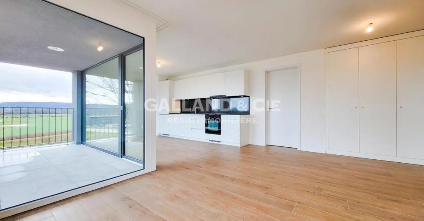 Appartement moderne à St-Aubin - Photo 1 sur 9